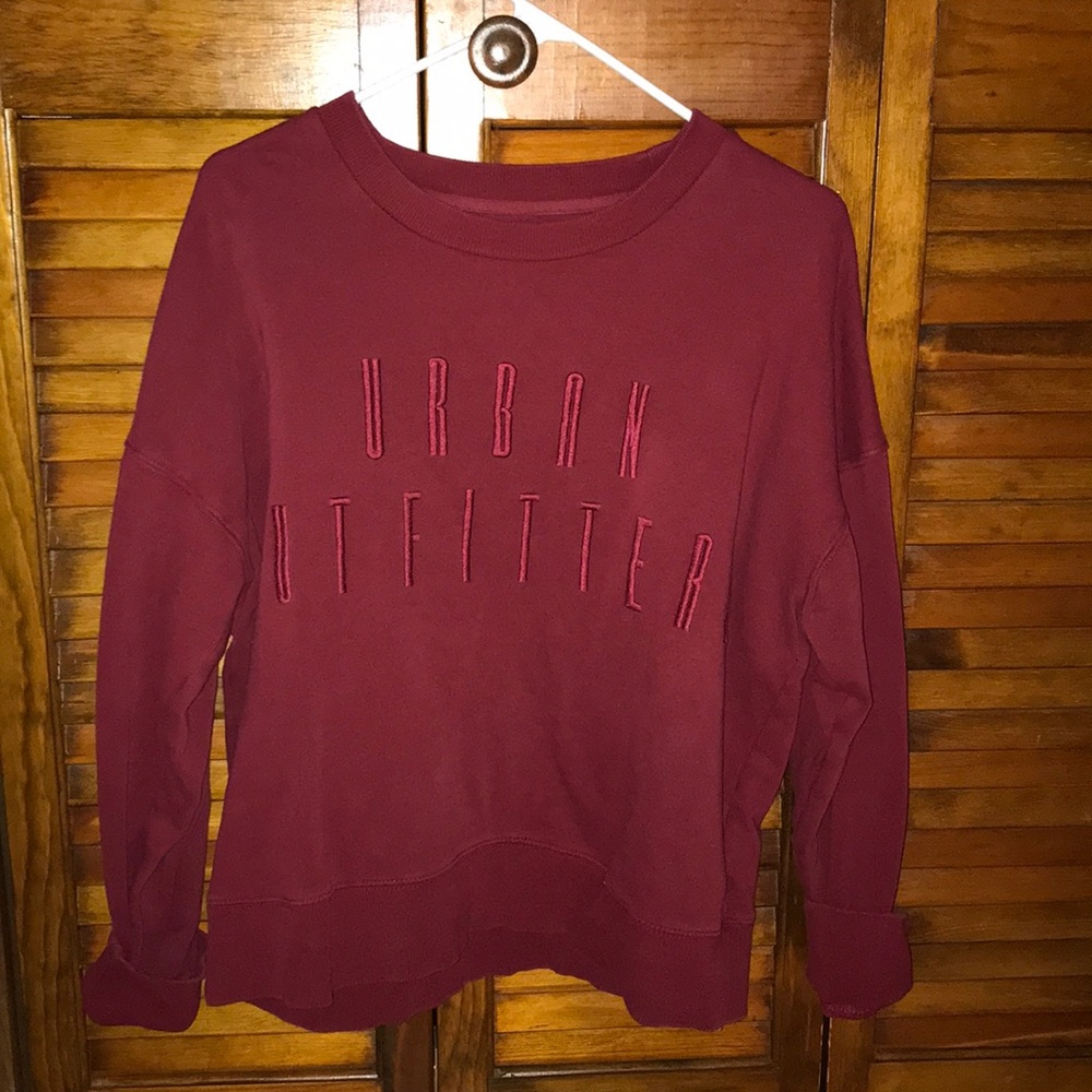 Urban Outfitters Maroon Pullover Sweater